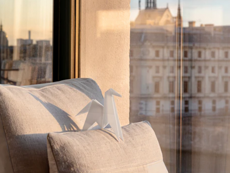 Louvre Deluxe Room  Cheval Blanc Paris Hotel