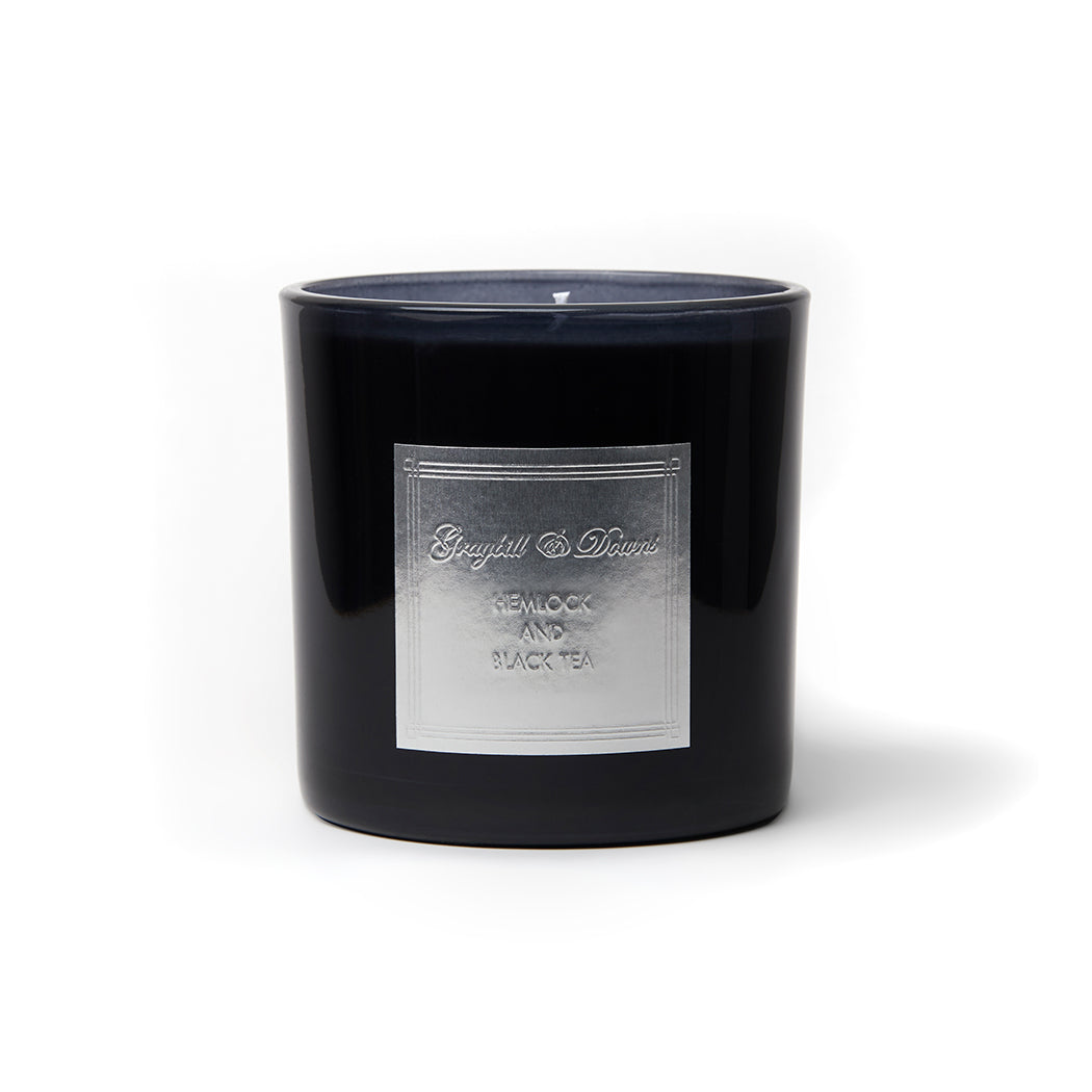 HEMLOCK AND BLACK TEA " 1932" CANDLE