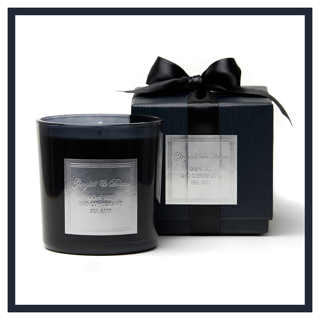 DUNE LILY AND CUMBERLAND SEA SALT " 1932" CANDLE