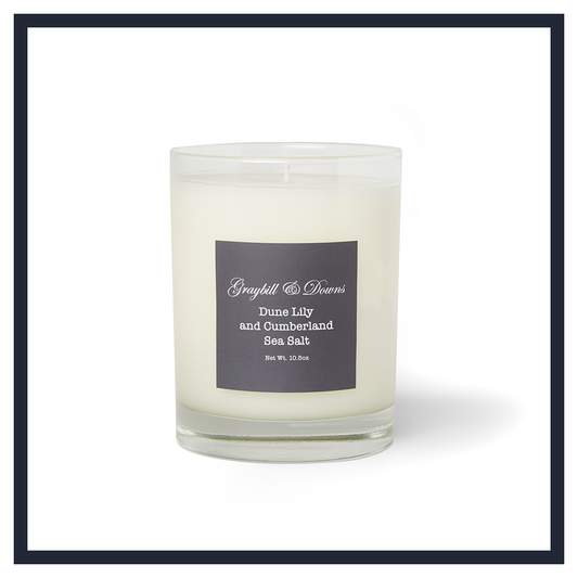 DUNE LILY AND CUMBERLAND SEA SALT CANDLE